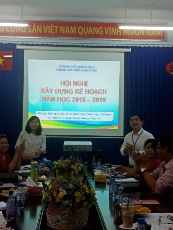 Hội nghị góp ý kế hoạch năm học 2018 – 2019 
của trường tiểu học đặng trần côn
